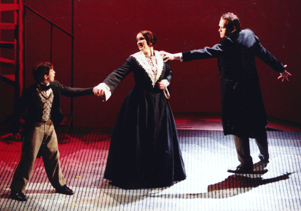Miles, the Governess, and Peter Quint